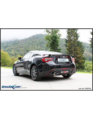Posteriore silenziato dx+sx – 2017 200CV Toyota GT86 (Cod. I-TOGT.02)