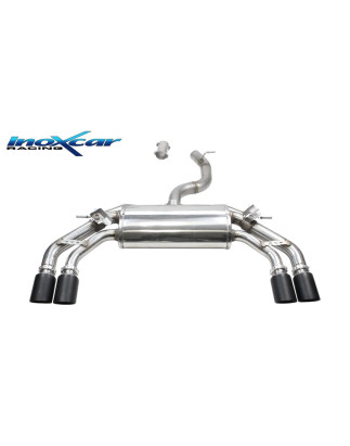 Posteriore con uscita 2 x diam. 90 X-RACE BLACK MATT DX+SX e Valvolarie – 2020 Cupra FORMENTOR (Co