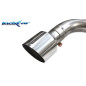 Terminale silenziato con uscita diam. 100 RACING DX+SX e Valvola motorino oem HY – 2019 Hyundai i3