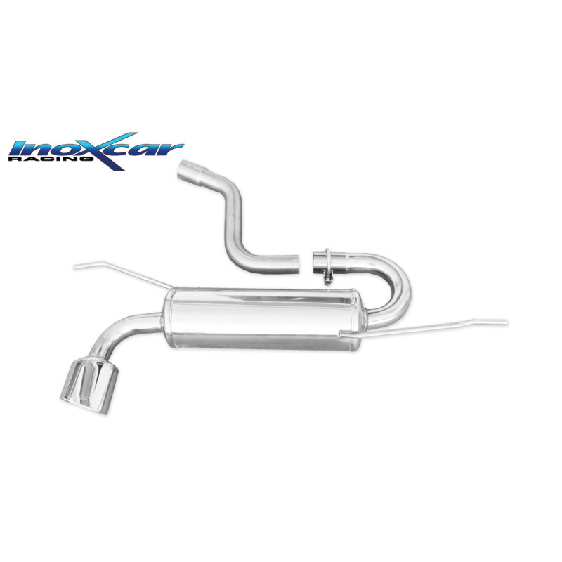 Posteriore con uscita singola ovale 120x80 OBLIQUO VOLKSWAGEN GOLF 6 2.0 TDI – 2009 170CV (Cod. I-