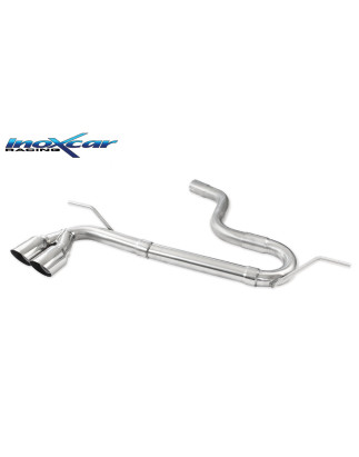 Posteriore senza silenziatore con uscita 2 x diam. 80 RACING VOLKSWAGEN GOLF 7 1.4 TSI – 2012-2014