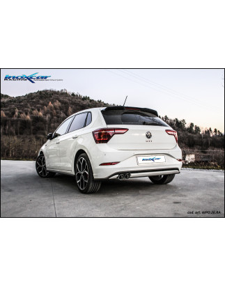 Posteriore con uscita 2 x diam. 80 RACING VOLKSWAGEN POLO AW Restyling 2.0 GTI – 2022 207CV (Cod. 