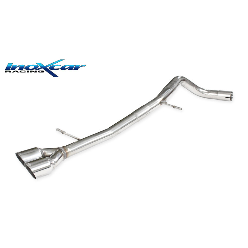 Posteriore senza silenziatore con uscita 2 x diam. 80 RACING VOLKSWAGEN POLO – 2015 192CV (type 6C