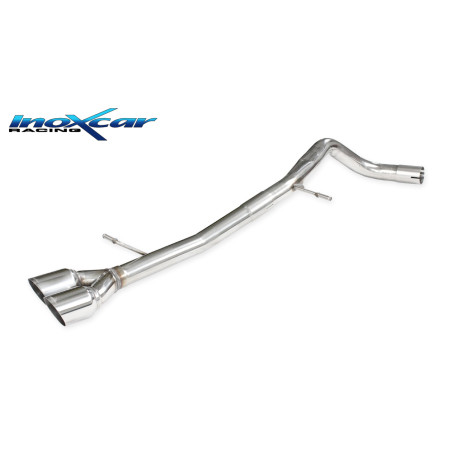 Posteriore senza silenziatore con uscita 2 x diam. 80 RACING VOLKSWAGEN POLO – 2015 192CV (type 6C