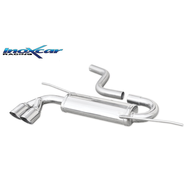 Posteriore con uscita 2 x diam. 80 RACING VOLKSWAGEN SCIROCCO 2.0 TDI – 2008 170CV (Cod. I-WSCI.06 Posteriore con uscita 2 x diam. 80 RACING VOLKSWAGEN SCIROCCO 2.0 TDI – 2008 170CV (Cod. I-WSCI.06