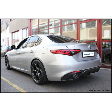 Posteriore con silenziatore – DX+SX ALFA ROMEO GIULIA Q4 VELOCE 2.0 TURBO 2016 280CV (Cod. I-ALGIU
