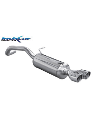Posteriore con uscita 2 x diam. 80 X-RACE AUDI A1 – 2011 122CV S1 (type 8X) (Cod. I-AUA1.04.XR80)