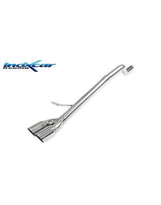 Posteriore senza silenziatore con uscita 2 x diam. 70 RACINGMontaggio esclusivo su paraurti original