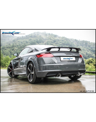 Terminale silenziato con uscita diam. 100 RACING DX+SX AUDI TT – 2014-2018 (type 8S) (Cod. I-AUTT.