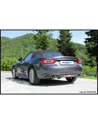 Posteriore con uscita diam. 102 RACING DX+SX FIAT 124 SPIDER 1.4 TURBO – 2016 140CV (Cod. I-F124.0