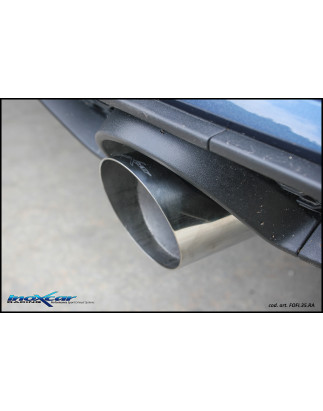 Posteriore senza silenziatore con uscita diam. 90 RACING FORD FIESTA 1.0 – 2023 MK8.5 (Cod. I-FOFI