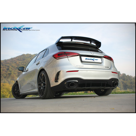 Posteriore con 2 silenziatori dx+sx – 2018 306CV Mercedes CLASSE A (Type W177) (Cod. I-MEA.34)