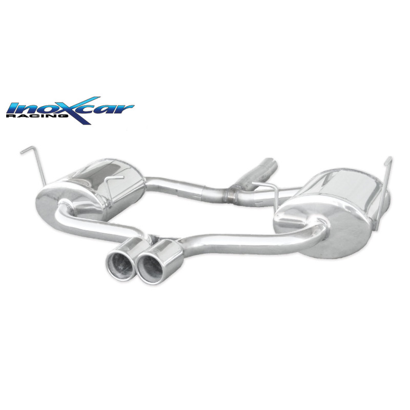 Posteriore con uscita central 2 x diam. 80 MINI COOPER S 1.6 – 2001-2006 170CV (R53) (Cod. I-MICO.