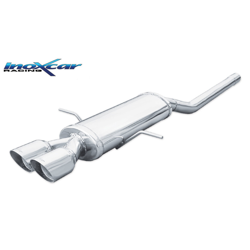 Posteriore CENTRALE con uscita 2 x diam. 80 RACING MINI COOPER S 1.6 – 2010 184CV (R56) (Cod. I-MI