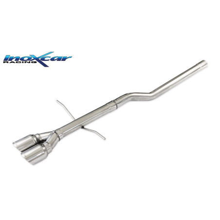 Posteriore senza silenziatore con uscita centrale 2 x diam. 80 RACING MINI COOPER S 1.6 – 2007 175