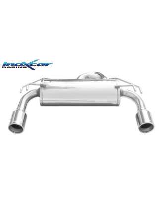 Posteriore con uscita singola diam. 102 DX+SX MITSUBISHI EVO X 2.0 TURBO – 2009 295CV LANCER (Cod.