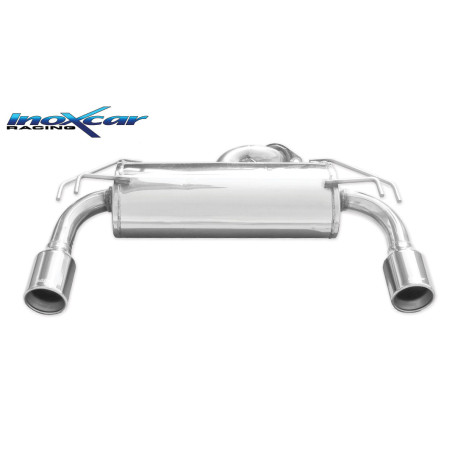 Posteriore con uscita singola diam. 102 DX+SX MITSUBISHI EVO X 2.0 TURBO – 2009 295CV LANCER (Cod.