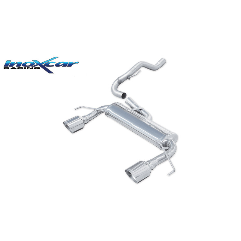 Posteriore con uscita diam. 102 RACING DX+SX OPEL CORSA D OPC 1.6T NURBURGRING EDITION – 2012 210C