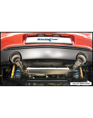 Posteriore con uscita diam. 102 RACING DX+SX OPEL CORSA D OPC 1.6T NURBURGRING EDITION – 2012 210C