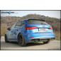Posteriore con uscita diam. 100 X-RACE AUDI A3 – 2016-2018 116CV S3 RS3 (type 8V) SB (Cod. I-OVAU.