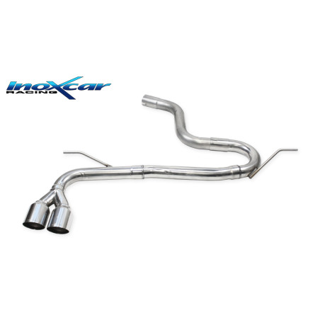 Posteriore senza silenziatore con uscita 2 x diam. 80 RACING AUDI A3 – 2017 S3 RS3 (type 8V) SB (C
