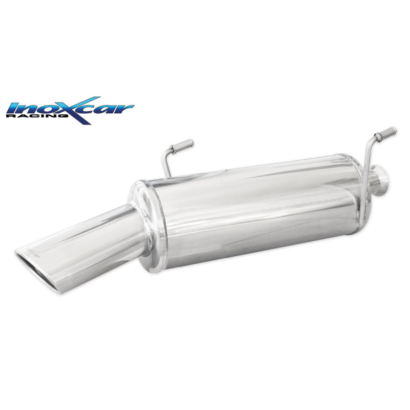 Posteriore con uscita singola ovale 120x80 mm PEUGEOT 206 CC 2.0 16V – 2001-2004 136CV (Cod. I-PE2