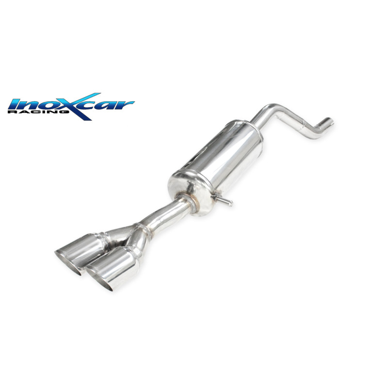 Posteriore con uscita 2 x diam. 80 RACING PEUGEOT 208 1.2I T – 2020 130CV NEW (Cod. I-PE208.11.RA)