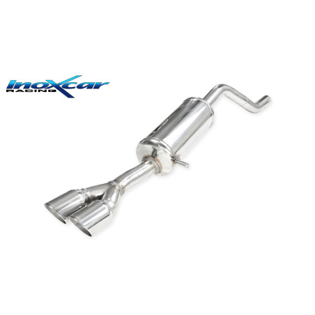 Posteriore con uscita 2 x diam. 80 RACING PEUGEOT 208 1.2I T – 2020 130CV NEW (Cod. I-PE208.11.RA)