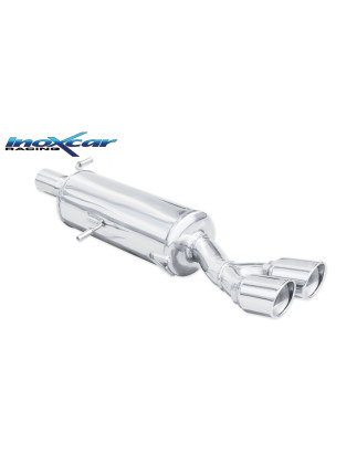 Posteriore con uscita 2 x diam. 80 X-RACE PEUGEOT 308 – 2011-2013 200CV (Cod. I-PE308.01.XR80)