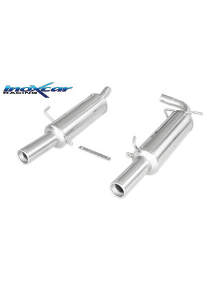 Posteriore CENTRALE con uscita 2 x diam. 80 RENAULT CLIO RS PHASE3 2.0 – 2004-2005 182CV (Cod. I-R