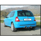 Posteriore CENTRALE con uscita 2 x diam. 80 RENAULT CLIO RS PHASE3 2.0 – 2004-2005 182CV (Cod. I-R