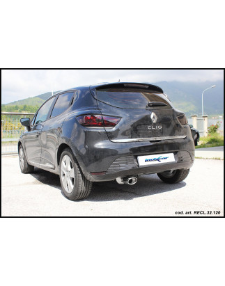 Posteriore con uscita 2 x diam. 80 RACING RENAULT CLIO 4 1.2 – 2013 75CV (Cod. I-RECL.32.RA)