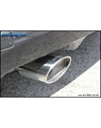 Posteriore con uscita 2 x diam. 80 RACING RENAULT CLIO 4 1.2 – 2013 75CV (Cod. I-RECL.32.RA)