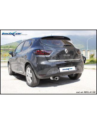 Posteriore con uscita 2 x diam. 80 X-RACE RENAULT CLIO 4 900 – 2018 75CV (Cod. I-RECL.41.XR80)
