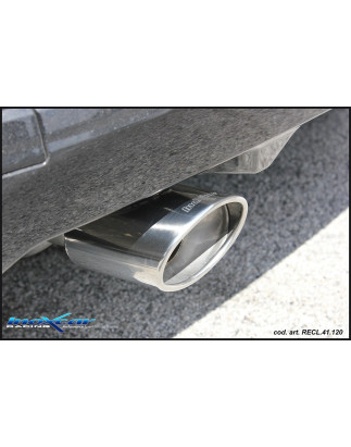 Posteriore con uscita 2 x diam. 80 X-RACE RENAULT CLIO 4 900 – 2018 75CV (Cod. I-RECL.41.XR80)