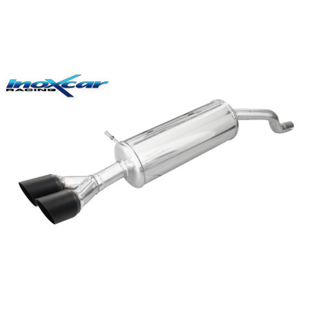 Posteriore con uscita 2 x diam. 80 RACING BLACK CERAMIC RENAULT CLIO 4 1.5 DCI – 2012 100CV (Cod. 