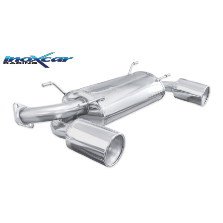 Posteriore con uscita singola diam. 120 MEGA DX+SX SUBARU BRZ 2.0 – 2012 200CV (Cod. I-SUBRZ.01.12