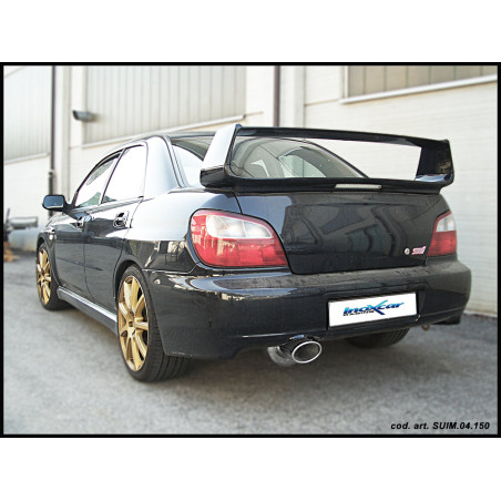 Posteriore con uscita diam. 102 SUBARU IMPREZA 4WD 2.0 STI TURBO – 2002 265CV (Cod. I-SUIM.04.102)