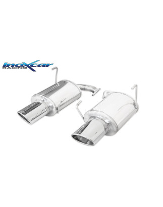 Posteriore con uscita ovale 150x105 mm OBLIQUO DX+SX SUBARU IMPREZA 2.5 WRX STI MY15 – 2014 300CV 