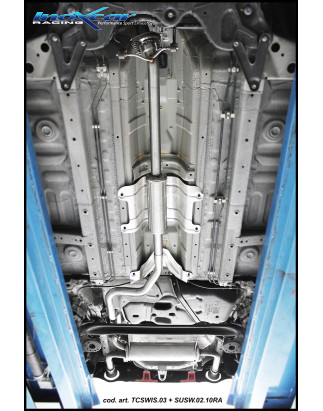 Posteriore con uscita diam. 102 RACING DX+SX SUZUKI SWIFT 1.6 VVT SPORT – 2012 136CV (Cod. I-SUSW.