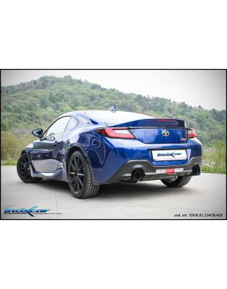 Posteriore con uscita diam. 114 RACING BLACK CERAMIC DX+SX TOYOTA GR 86 2.4i – 2021 GR86 (Cod. I-T