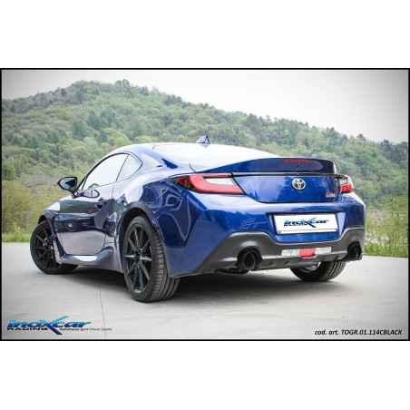 Posteriore con uscita diam. 114 RACING BLACK CERAMIC DX+SX TOYOTA GR 86 2.4i – 2021 GR86 (Cod. I-T