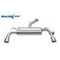 Terminale silenziato con uscita diam. 100 X-RACE DX+SX e Valvola motorino oem HY – 2019 Hyundai i3