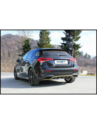 Posteriore silenziato dx+sx e Valvola con montaggio motorino elettrico di serie – 2018 224CV Merce