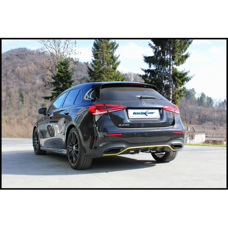 Posteriore silenziato dx+sx e Valvola con montaggio motorino elettrico di serie – 2018 224CV Merce