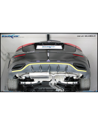 Posteriore silenziato dx+sx e Valvola con montaggio motorino elettrico di serie – 2018 224CV Merce