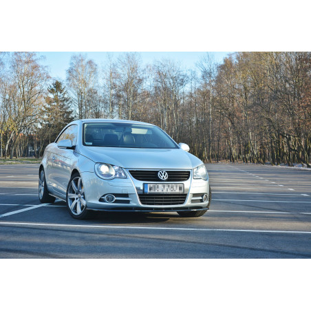 SPLITTER ANTERIORE V.1 VW EOS  (Cod. M-VW-EOS-1-FD1G)