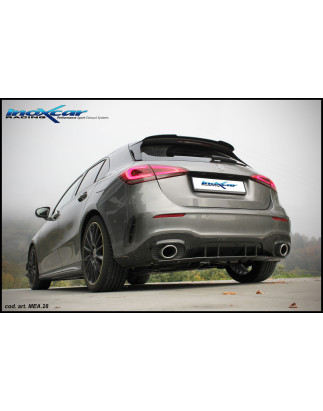 Posteriore silenziato dx+sx e Valvola con montaggio motorino elettrico di serie – 2018 224CV Merce