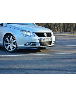 SPLITTER ANTERIORE V.1 VW EOS  (Cod. M-VW-EOS-1-FD1G)