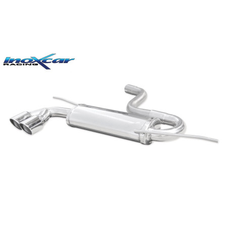 Posteriore con uscita 2 x diam. 80 X-RACE VOLKSWAGEN GOLF 6 1.4 TSI – 2009 160CV (Cod. I-WGO.39.XR